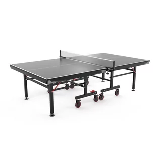 Stół do tenisa stołowego Pongori Club TTT 930 z homologacją ITTF i czarnymi blatami - Tenis stołowy - miniaturka - grafika 1