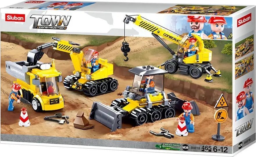 Sluban BLOCKS SLUBAN CONSTRUCTION SET M38-B0810