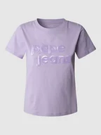 Koszulki i topy damskie - Pepe Jeans Koszulka "Aria" w kolorze lawendowym - miniaturka - grafika 1