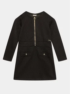 Guess Sukienka codzienna J3BK06 KBH30 Czarny Regular Fit - Sukienki i spódniczki dla dziewczynek - miniaturka - grafika 1