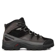 Buty trekkingowe damskie - Trekkingi Salomon Quest Rove GORE-TEX L47181500 Czarny - miniaturka - grafika 1