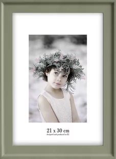 Styler, Ramka Malaga 21x30 AD oliwkowy - Ramki na zdjęcia - miniaturka - grafika 1