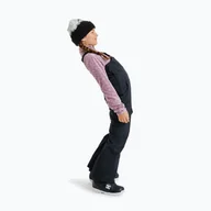 Spodnie i spodenki dla dziewczynek - Spodnie snowboardowe dziecięce ROXY Non Stop Bib true black - miniaturka - grafika 1
