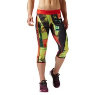Legginsy - Spodnie 3/4 Reebok CrossFit Primed damskie dwustronne legginsy getry treningowe-XS - miniaturka - grafika 1