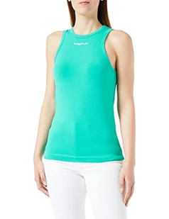 TheJoggConcept JCSIMONA tanktop – damski top z krótkim rękawem, koszulka basic z napisem Slim Fit, 165938 / miętowy, M - Koszulki i topy damskie - miniaturka - grafika 1