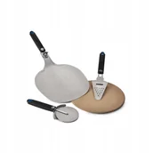 Akcesoria do grilla - Zestaw startowy do pizzy Napoleon kamień łopata - miniaturka - grafika 1