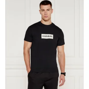 Napapijri T-shirt | Regular Fit - Koszulki męskie - miniaturka - grafika 1