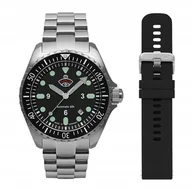 Zegarki męskie - Nowy Zegarek Ruhla Nva Kommando Minentaucher Automatic Ra-4960M5 Na Prezent - miniaturka - grafika 1