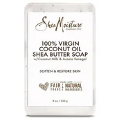 Mydła - Shea Moisture, 100% Virgin Coconut Oil Shea Butter Soap, 230g - miniaturka - grafika 1