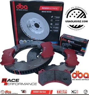 Przednie klocki RACE PERFORMANCE + tarcze hamulcowe DBA T3 370mm Chevrolet Camaro 2016- - Tarcze hamulcowe - miniaturka - grafika 1