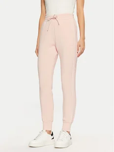 Guess Spodnie dresowe V2YB18 K7UW2 Różowy Regular Fit - Spodnie sportowe damskie - miniaturka - grafika 1