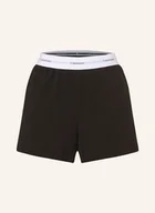 Spodenki damskie - Calvin Klein Szorty Rekreacyjne schwarz - miniaturka - grafika 1