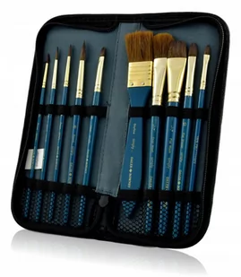 Zestaw pędzli akwarelowych Simply 10sztw etui  Daler-Rowney - Pędzle - miniaturka - grafika 1