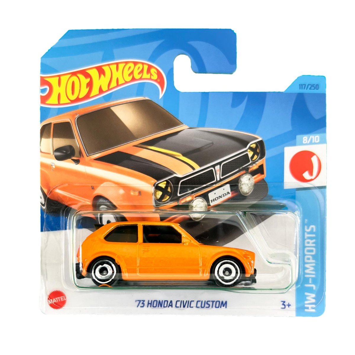 HOT WHEELS 73 HONDA CIVIC CUSTOM