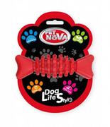 Zabawki dla psów - PET NOVA Pet Nova Kość dentystyczna SuperDentBone z miętą czerwona 12cm PPTN038 - miniaturka - grafika 1