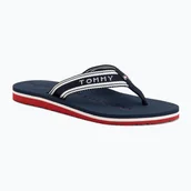 Klapki i japonki damskie - Japonki damskie Tommy Hilfiger Webbing Summer Sandal rwb - miniaturka - grafika 1