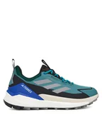 Buty trekkingowe męskie - adidas Trekkingi Terrex Free Hiker 2.0 Low Gore-Tex JQ9908 Zielony - miniaturka - grafika 1