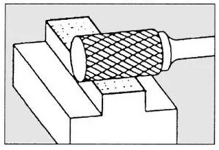 Frez trzpien.ze stopow twardych, cylindr, 1020 3PLUS 6mm 10x20mm Pferd - Frezy - miniaturka - grafika 2