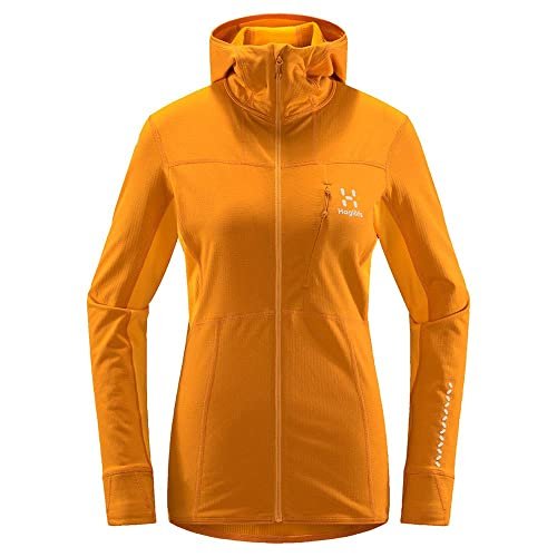 Haglöfs 605255_5LR L.I.M MID COMP HOOD Damska kurtka DESERT YELLOW/SUNNY YELLOW, rozmiar XS