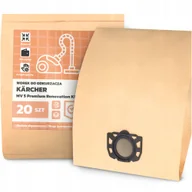Worki do odkurzaczy - 20x Worek do Odkurzacza Kärcher MV 5 Premium Renovation Kit Duży Worki 2A-W - miniaturka - grafika 1