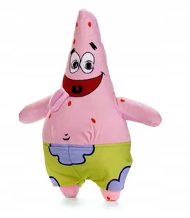Maskotka pluszowa Patryk Rozgwiazda z bajki Spongebob 30 cm oryginalny - Maskotki i pluszaki Maskotka pluszowa Patryk Rozgwiazda z bajki Spongebob 30 cm oryginalny - Maskotki i pluszaki - miniaturka - grafika 1