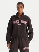 Bluzy damskie - Reebok Bluza Tatty RK25167CCW Czarny Regular Fit - miniaturka - grafika 1