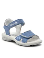 Buty dla dziewczynek - Primigi Sandały 1879544 M Niebieski - miniaturka - grafika 1