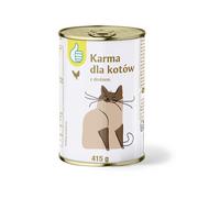 Mokra karma dla kotów - Auchan - Pełnoporcjowa karma dla dorosłych kotów. mokra z drobiem - miniaturka - grafika 1