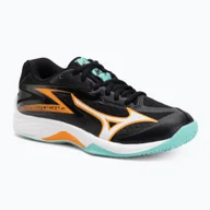 Buty sportowe męskie - Buty do siatkówki dziecięce Mizuno Lightning Star Z7 black/tangelo/ice green WYSYŁKA W 24H 30 DNI NA ZWROT - miniaturka - grafika 1