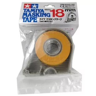 Tamiya Masking Tape 18mm w/Dispenser (87032) - Modele do sklejania - miniaturka - grafika 2