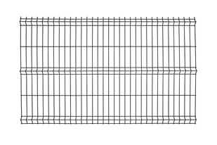 Panel ogrodzeniowy 3D antracyt 152x250 cm oczko 80x300 mm drut 3.2 mm - Ogrodzenia - miniaturka - grafika 1
