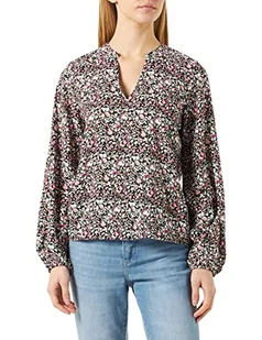 Vila Damska bluzka Vitullina nigdy z dekoltem w serek L/S Top/Su/Lc, Kentucky Blue/Aop: nie, 36 - Bluzki damskie - miniaturka - grafika 1