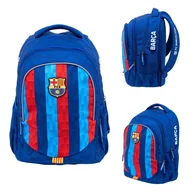 Plecaki szkolne i tornistry - Astra Plecak Szkolny Młodzieżowy Duży Trzykomorowy FC Barcelona - miniaturka - grafika 1