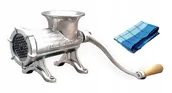 Maszynki do mięsa - Ręczna maszynka do mięsa Alfa 22 ocynowana Made In Polska +ręcznik kuchenny - miniaturka - grafika 1