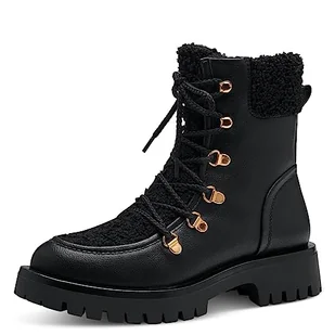 Tamaris Damskie botki 1-26232-41, pewterowe, 40 EU, Pewter, 40 EU - Botki damskie - miniaturka - grafika 1
