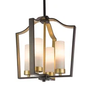 Lampy sufitowe - Cosmo Light Lampa wisząca DUBLIN P04148BZ P04148BZ - miniaturka - grafika 1