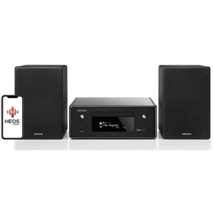 Denon Ceol N10 Czarny (MCN-10BLK) - Wieże - miniaturka - grafika 1