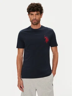 U.S. Polo Assn. T-Shirt MUP4367 Granatowy Regular Fit - Koszulki męskie - miniaturka - grafika 1