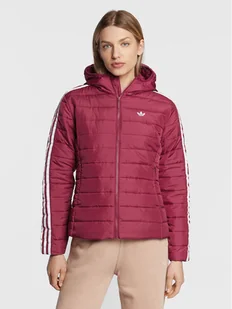 adidas Kurtka przejściowa HS6769 Bordowy Slim Fit - Kurtki damskie - miniaturka - grafika 1