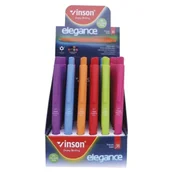 Długopisy - Długopis automat Elegance 8055 niebieski (36szt) - Titanum - miniaturka - grafika 1