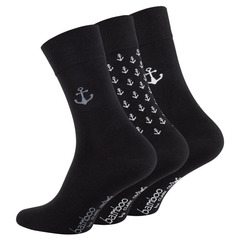 Skarpetki męskie do garnitury BAMBUSOWE miękkie biznesowe 43/46