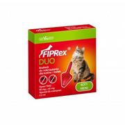 Artykuły przeciw pasożytom - Vet-agro Fiprex Duo Roztwór Na Pchły I Kleszcze Dla Kotów I Fretek 50 mg + 60 mg - miniaturka - grafika 1
