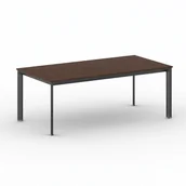 Stoły i stoliki do biura - B2B Partner Stół konferencyjny INVITATION 2000 x 1000 x 740 mm, orzech 499396 - miniaturka - grafika 1