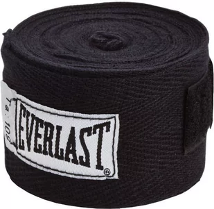 Everlast Taśmy Bokserskie 3 Metry Black - Bandaże bokserskie - miniaturka - grafika 1