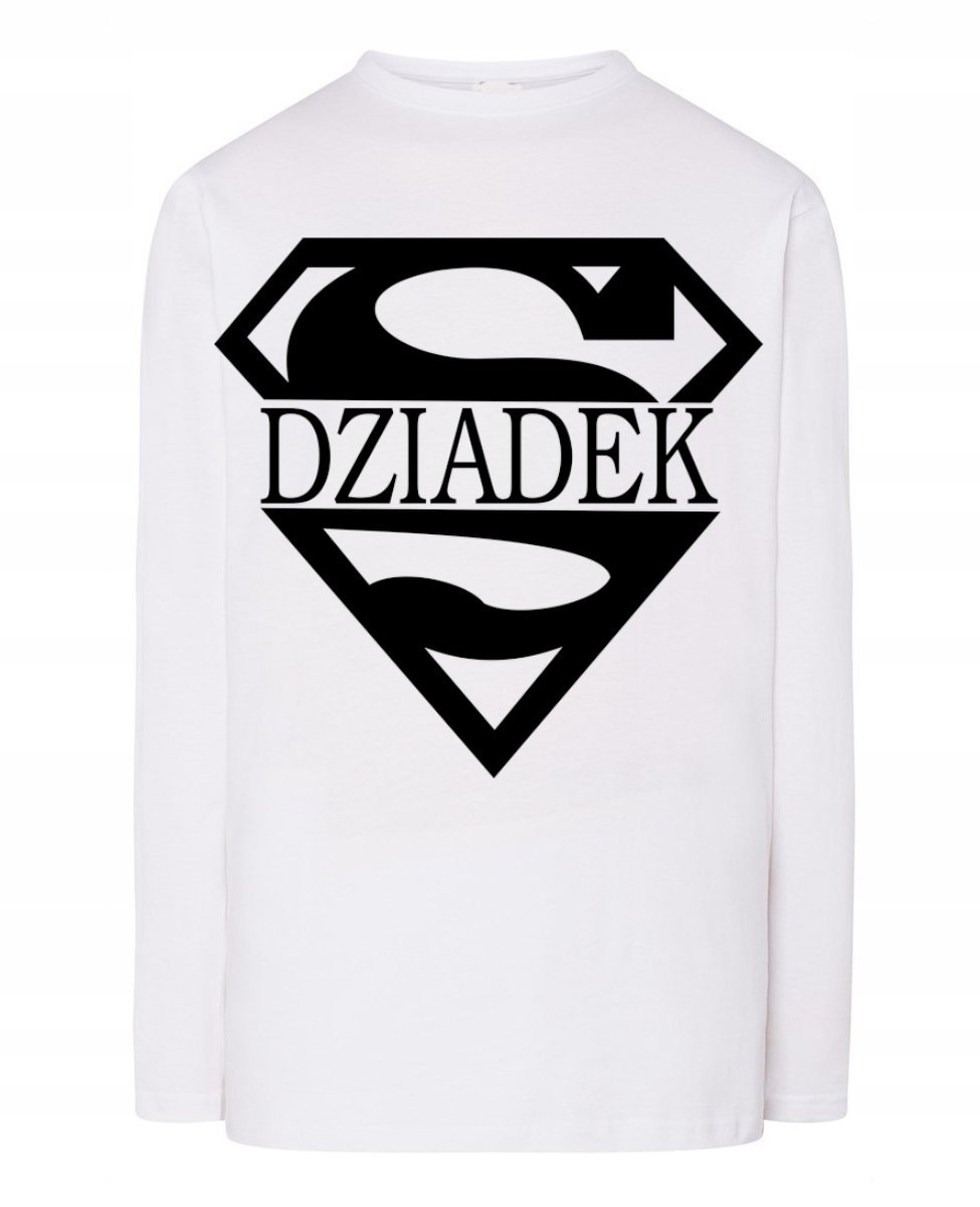 Dzień Dziadka Prezent Super Longsleeve r.M