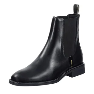 GANT FOOTWEAR FAYY Chelsea damskie kozaki, czarne, 42 EU, czarny, 42 EU - Kozaki damskie - miniaturka - grafika 1