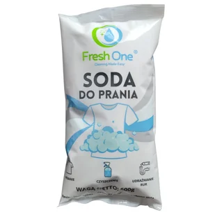 Fresh One Soda do prania i sprzątania 600 g – uniwersalny proszek z aktywnym tlenem - Środki do prania - miniaturka - grafika 1