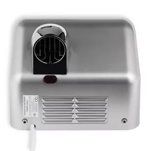Sanjo Suszarka do rąk 2500W Lupus ABS srebrna z ruchomą dyszą - Suszarki do rąk i włosów - miniaturka - grafika 2