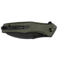 Noże - Nóż składany Sencut Watauga S21011-2 dark green micarta - miniaturka - grafika 1
