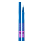 Eyelinery - Maybelline Hyper Precise All Day Eyeliner 1 ml Odcień 720 Parrot Blue - miniaturka - grafika 1